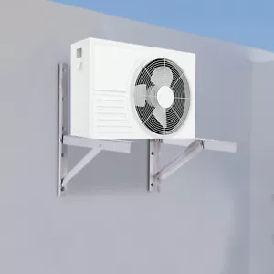 2 Stück Mini Split Klimaanlagen Halterungen 280 kg Schwerlast Paar SS201 Wandmontage - Bild 1 von 18