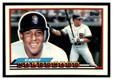 1989 Topps Big #197 CANDY MALDONADO San Francisco Giants ~F9W