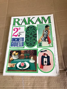 rivista RAKAM Mensile Di Alta Moda e Lavori Femminili ANNI 60 CUCITO MAGGIO 1966 - Picture 1 of 3