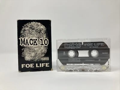 Mack 10 Foe Life Cassette Tape - Paper Case - Single VINTAGE HIP HOP - Image 1 of 4