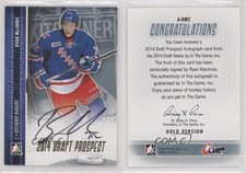 2014 ITG Draft Prospects Auto Gold /20 Ryan MacInnis #A-RM2 Auto