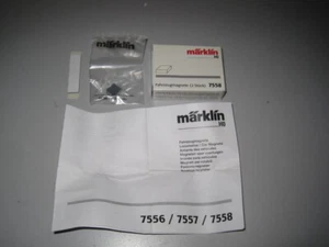 ********* Märklin HO 7558 : 2 x Fahrzeug Magnete für Wagen NEU Marklin ********* - Picture 1 of 1