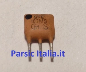 FILTRO CERAMICO 10,7 MHz 10.7MHz CERAMIC FILTER 3 PIN ( = 25 PEZZI) - Imagen 1 de 4