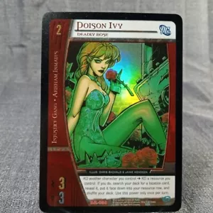 2005 VS System DC Justice League of America EA Extended Foil Poison Ivy #DJL-084 - Picture 1 of 4