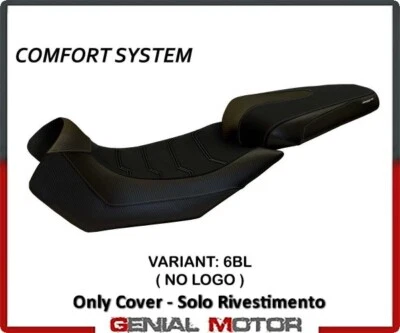 Rivestimento sella Nuoro 2 Comfort Nero (BL)T.I. APRILIA CAPONORD 1200 2013>2017 Foto 1 de 2