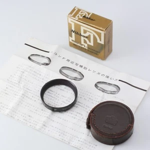 【MINT】Vintage Nikon F Close-up Attachment No. 1 (1.5Diopter) Lens in Box mamuals - Picture 1 of 8