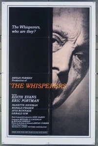 WHISPERERS, THE (1967) 18051 Movie Poster Edith Evans Nanette Newman Ronald - Picture 1 of 1