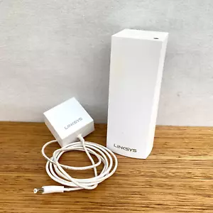 Linksys Velop WHW03 Tri-Band Intelligent Mesh Wi-Fi Router Node W Power Supply - Picture 1 of 6