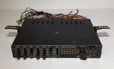 Mustang MU-360B Ecualizador Controlador Gráfico Banda Salida Nivel Fader Sin Probar Foto 1 de 4