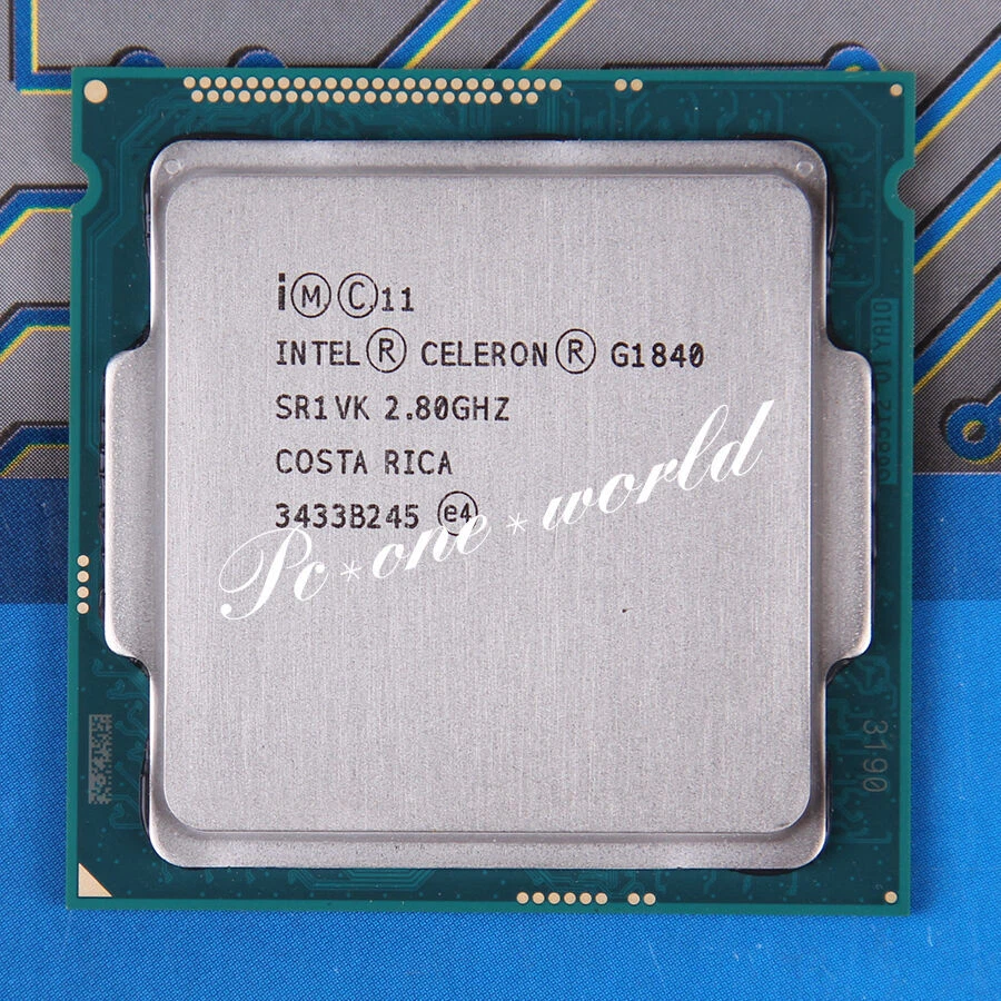 100% OK SR1VK Intel Celeron Dual-Core G1840 2.8 GHz Dual-Core Processor CPU - Image 1 of 1