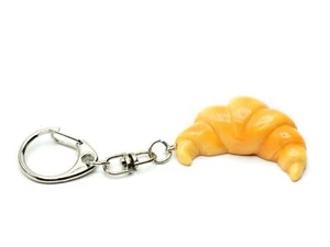 Croissant Keychain Miniblings Charm Breakfast Croissant Bakery - Picture 1 of 4