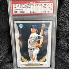2014 Bowman - Prospects Chrome #BCP73 Jacob deGrom (RC)