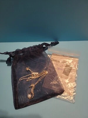 Colar Vantel Pearls Sea Pony prata esterlina 18" branco 7,5 mm pérola cavalo marinho - Imagem 1 de 4