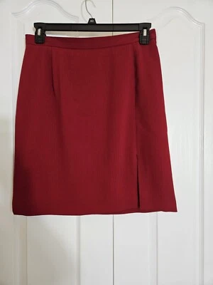 Lápiz para mujer Garfield and Marks forrado recto talla 12 rojo carmesí Foto 1 de 4