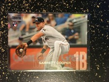 2018 Topps Stadium Club Garrett Cooper Rookie Rc Miami Marlins #139