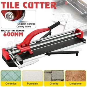 Ceramic Tile Heavy Duty Laser Manual Tile Cutter Level 600mm Flooring Cut Tool - Picture 1 of 12