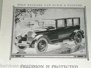 1925 Packard advertisement, Packard 7-passenger sedan - Picture 1 of 3