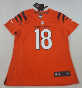  Nike women jersey Green #18 NFL 67NW-CAGA-9AF-2KA Bengals orange M $120 - Picture 1 of 9