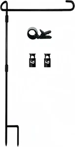 Garden Flag Stand Premium Garden Flag Pole Holder for All Seasons Yard Flags Met - Picture 1 of 7