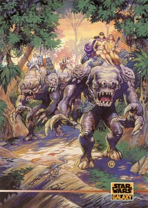 1995 Star Wars Galaxy Series 3 BASE Trading Card #319 HECTOR GOMEZ