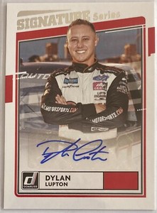 2021 PANINI DYLAN LUPTON AUTOGRAPH #SS-DL DONRUSS NASCAR SIGNATURE SERIES