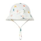 Soft Girls Bucket Hat Adjustable Kids Sunshade Hat Baby Caps  0-1 Years Old