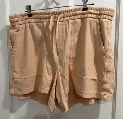 Pantalones Cortos de Correr Athleta Farallon Para Mujer Naranja Pantalones Cortos Talla Grande 1X Foto 1 de 3