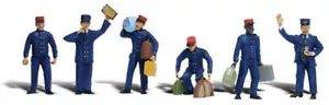 Woodland Scenics O Scale Scenic Accents Figures/People Set Train Personnel (6) - Picture 1 of 1