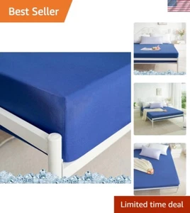 Fitted Sheet Only Full Size Deep Pocket 16 inch Soft Bed Bottom Sheet 1 Piece... - Picture 1 of 8