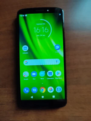Motorola Moto G6 Play Blu Indaco (2018), 4000 mAh +cover libretto/custodia sing. - Immagine 1 di 4