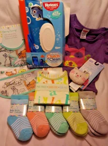 LOTE BEBÉ MIEL BUNNY TODO NUEVO BABERO CALCETINES CAMISA Y MÁS! 10 ARTÍCULOS ENVÍO RÁPIDO GRATIS - Imagen 1 de 7