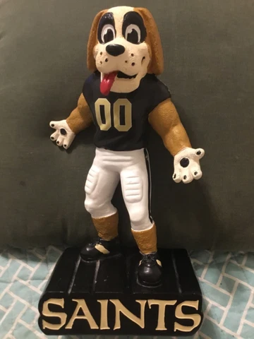 New Orleans Saints Mascot 'Gumbo'  Tiki Tiki Totem Statue NFL -FREE SHIPPING!! Cover