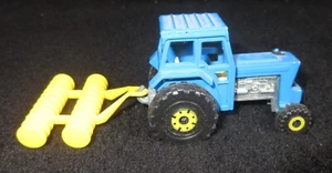 Vintage 1978 Vintage Lesney Matchbox Superfast Ford Tractor Harrow Combo England - Picture 1 of 7