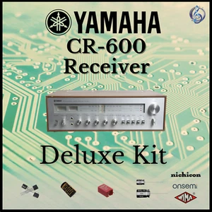 Yamaha CR-600 Receiver Deluxe Upgrade Kit Genuine Parts Restoration - Picture 1 of 3