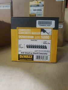 Pin DeWalt DCN8910500 CCN 1/2"" X 0,120"" (1000/BX) - Imagen 1 de 1