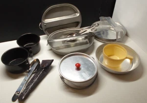 Utensilios de cocina vintage para mochileros de camping 11 piezas - Imagen 1 de 15