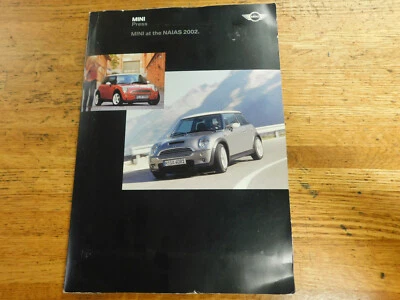 2002 2003 MINICOOPER МОДЕЛЬ ВВЕДЕНИЕ ПРЕСС-РЕЛИЗ НАБОР БРОШЮРА ПАКЕТ - Изображение 1 из 4