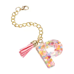 Letter Charm Accessories for Tumbler Cup Name ID, Multicolored(Letter P) - Picture 1 of 6