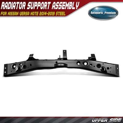 Barra de amarre superior de núcleo de soporte de radiador para Nissan Versa Note 14-19 acero F25113WCMH Foto 1 de 4