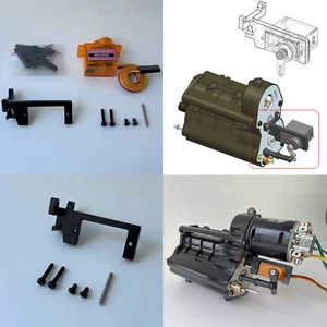 Metal Gearbox Servo Steering Gear Mount for 1/14 TAMIYA Scania R620 RC Truck Car - Picture 1 of 11