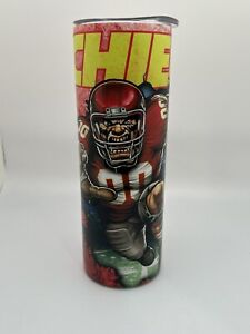 Kansas City Chiefs Stainless Steel Slim Tumbler Hot Or Cold