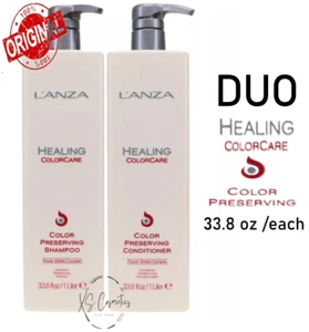 LANZA Healing ColorCare Color Shampoo 32 & Preserving Conditioner 33.8oz - Picture 1 of 2
