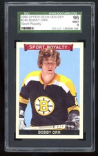 2009 Upper Deck Goudey Bobby Orr #249 Sport Royalty Boston Bruins SGC 9 ZT1415