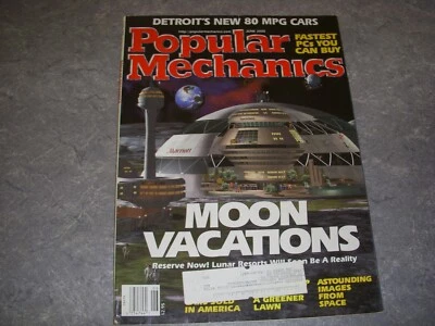 POPULAR MECHANICS Magazine, JUNE 2000, MOON VACATIONS, LUNAR RESORTS, SPACE! - Image 1 of 2