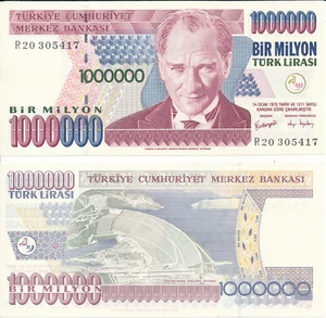 Turkey / Türkei - 1000000 Lirasi (2000) UNC - Pick 213 - Bild 1 von 1