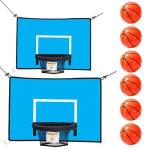 Trampoline Basketball Hoop Basketball Dunking Hoop Trampoline Attachment - Picture 1 of 14