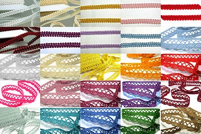 1m Borte Bänder Band Spitze Klöppelspitze u. leonische Borten wahlweise