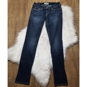 Jeans skinny donna PRVCY London taglia 25 (2) denim lavaggio indaco scuro - Foto 1 di 13