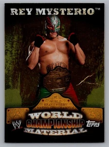 2010 Topps World Championship Material Rey Mysterio W14 - Picture 1 of 2