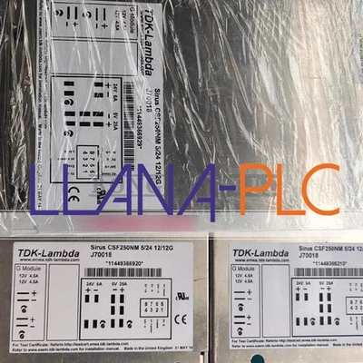 1PCS USED TDK-Lambda CFS250NM 5/24 12/12G J70018 Spot Goods With Warranty - Image 1 of 2